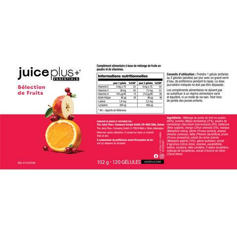 Fruit, Vegetable, Berry & Omega+ Blend Capsules