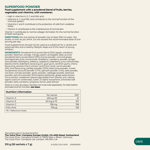 Superfood Powder
